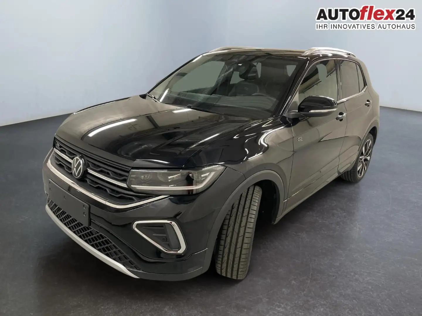 Volkswagen T-Cross R-Line 1.5 TSI 150PS/110kW DSG 2025 +AHK +RFK +... Schwarz - 1