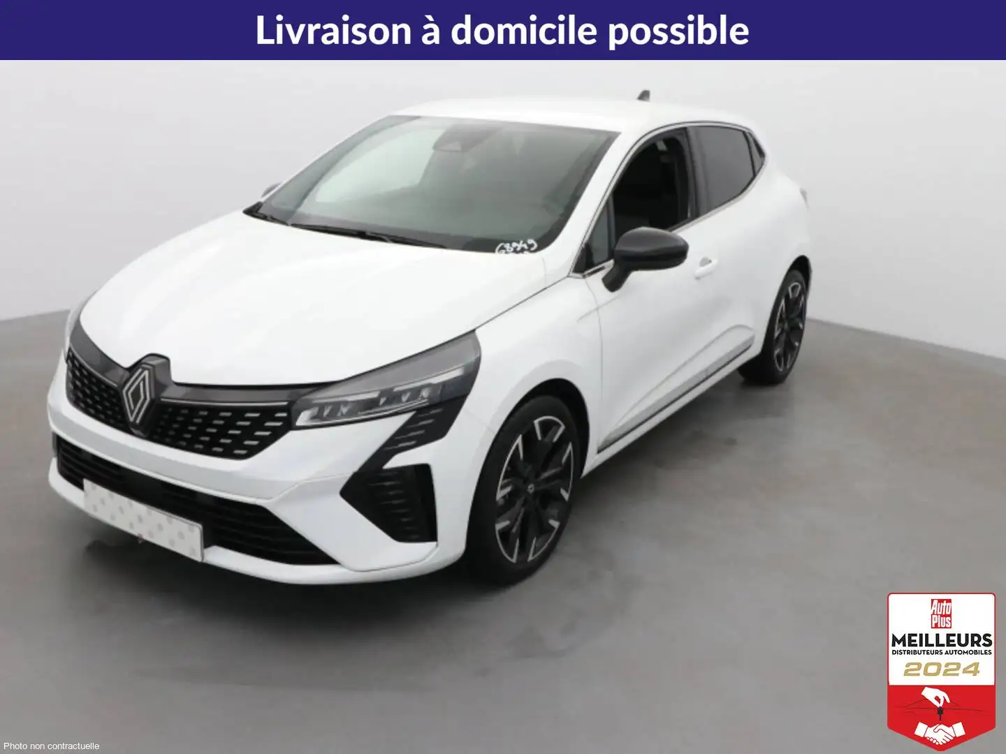 Renault Clio Clio TCe 90 Techno Blanc - 1