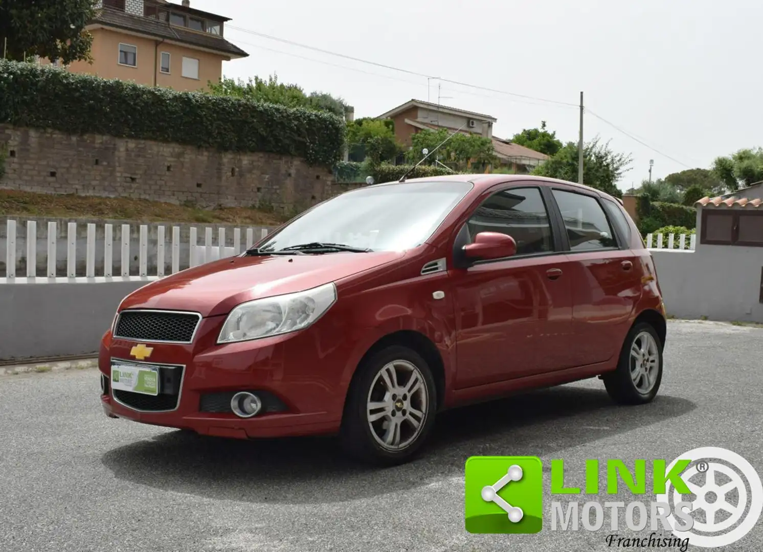 Chevrolet Aveo 1.2 GPL NEOPATENTATI Rood - 1