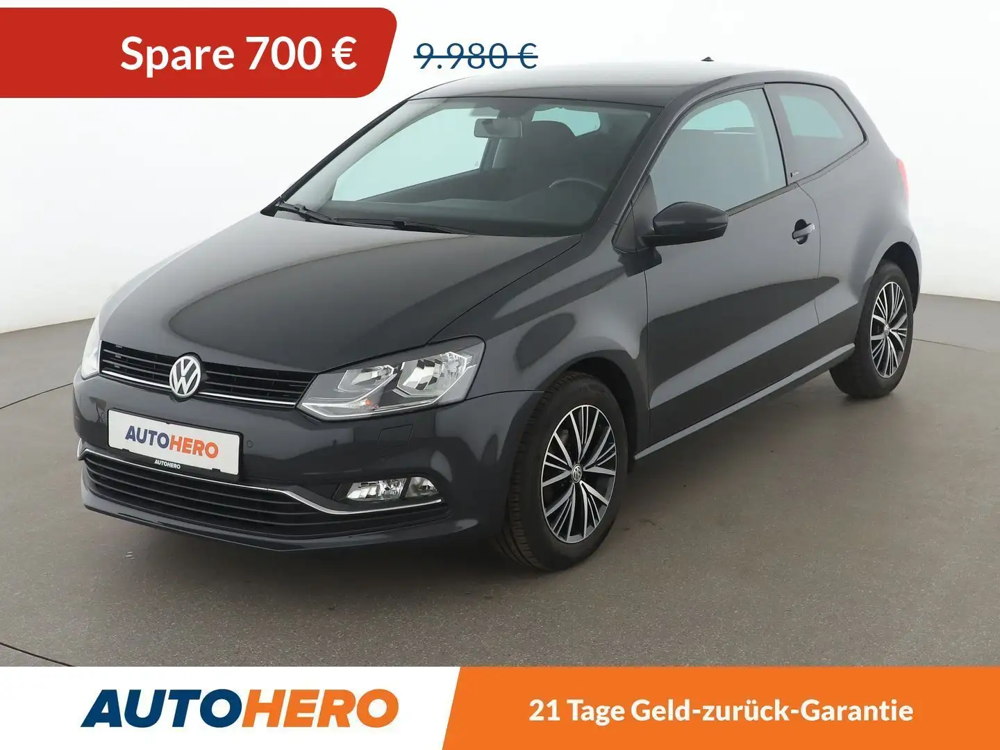 Volkswagen Polo 1.0 Allstar*PDC*KLIMA*GARANTIE* Szary - 1