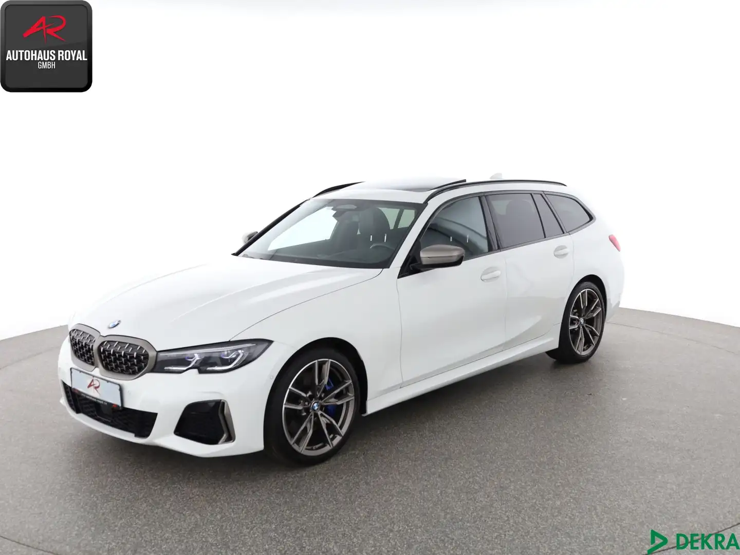 BMW 340 M340d xDrive T PANO,LASER,HUD,KEYLESS,HARMAN/K Blanc - 1