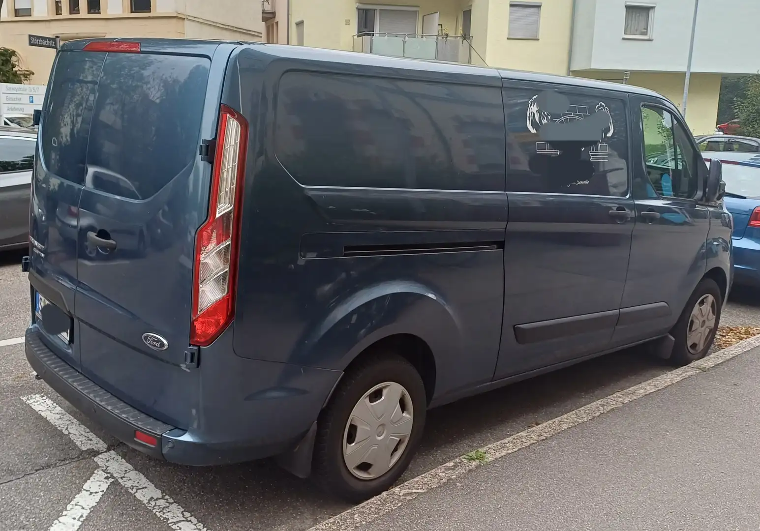 Ford Transit Custom Transit Custom 320 L2H1 LKW VA Autm. Trend Blau - 2