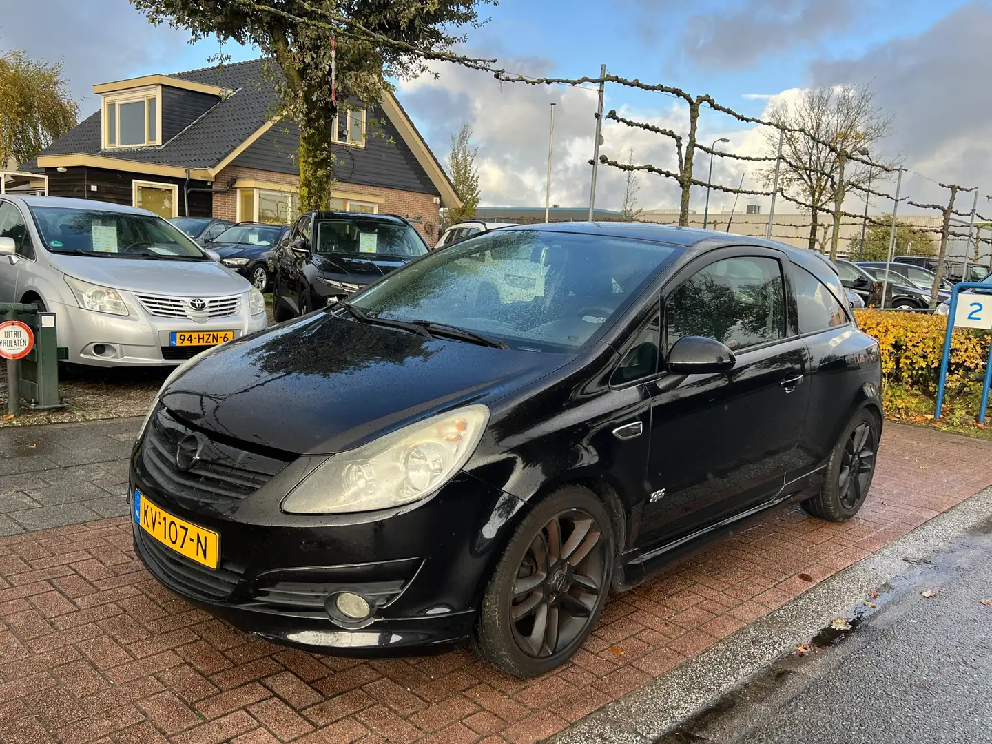 Opel Corsa 1.4 **OPC-line/ APK 10-2026 Zwart - 2