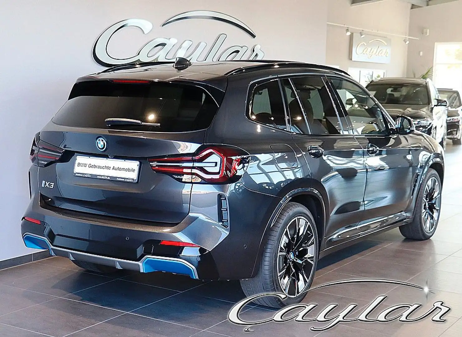 BMW iX3 IMPRESSIVE M SPORT ACC 360° PANO H/K 20" Grau - 2
