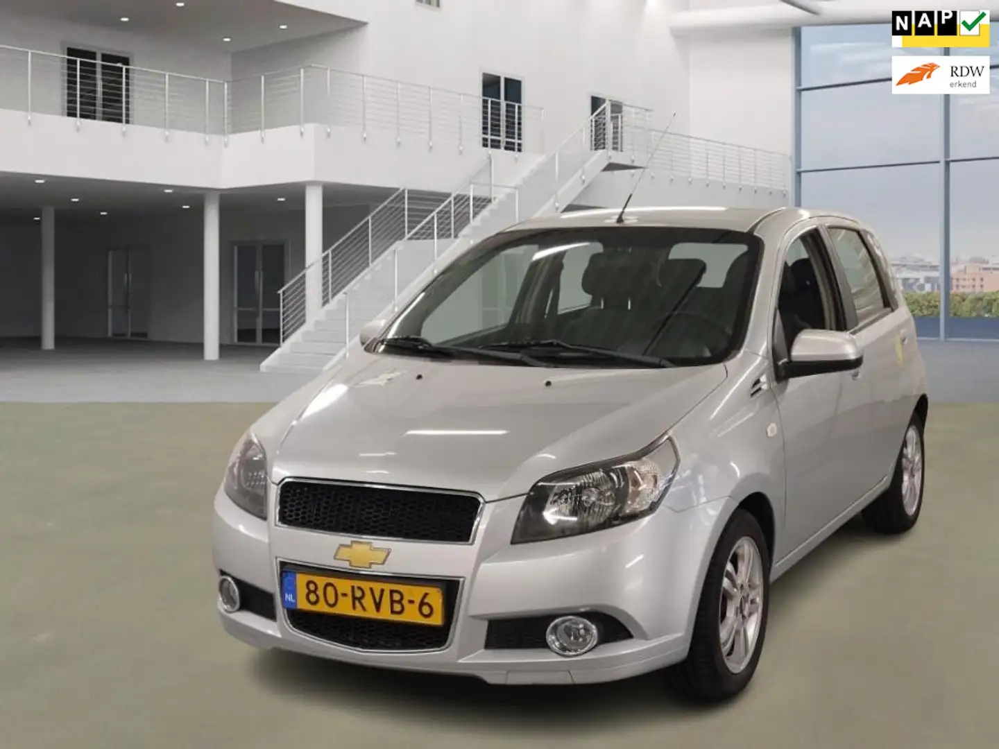 Chevrolet Aveo 1.2 16V LS+/AIRCO/ELECRAMEN VOOR/TREKHAAK Grau - 1