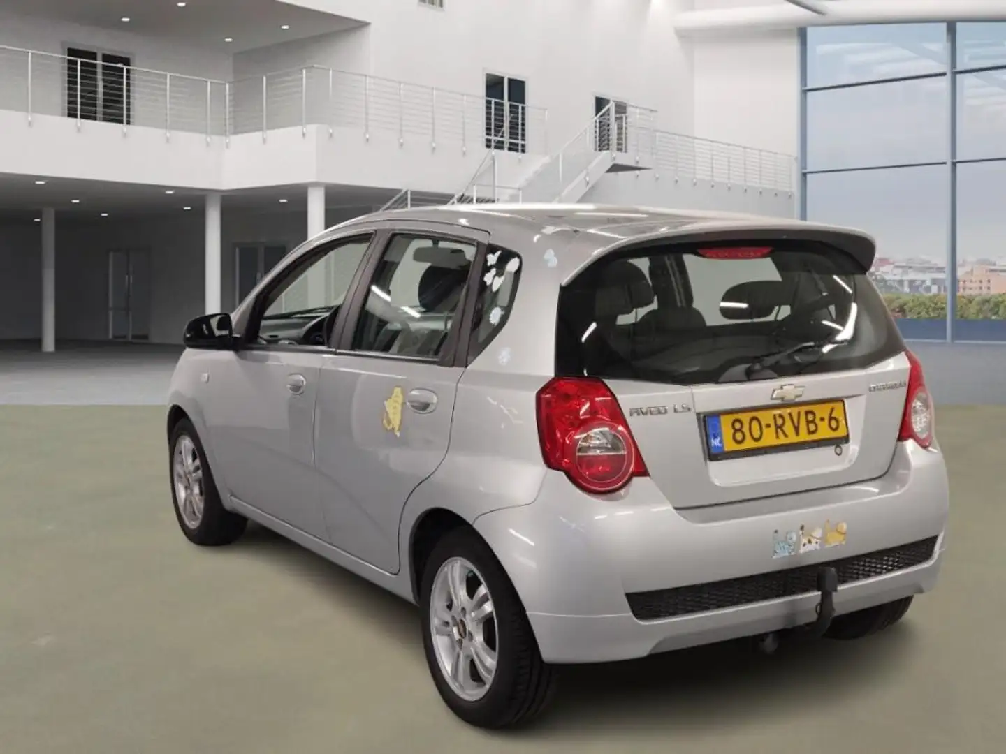 Chevrolet Aveo 1.2 16V LS+/AIRCO/ELECRAMEN VOOR/TREKHAAK Grau - 2