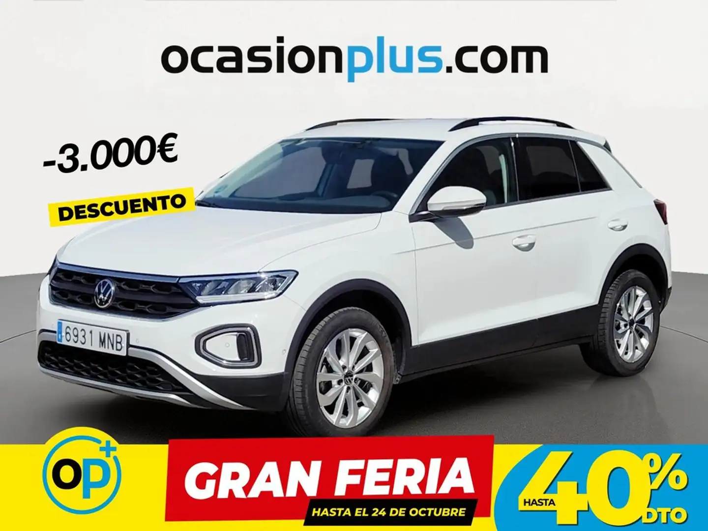 Volkswagen T-Roc 2.0TDI Life 85kW Blanco - 1