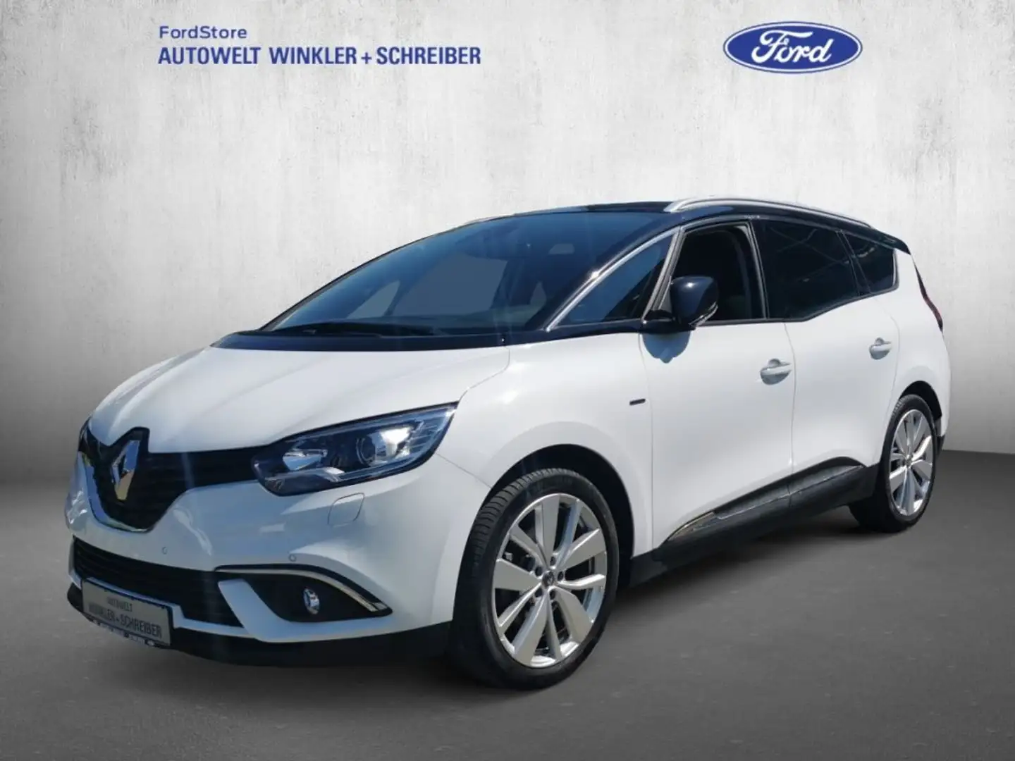 Renault Grand Scenic TCe 115 GPF LIMITED Blanc - 1