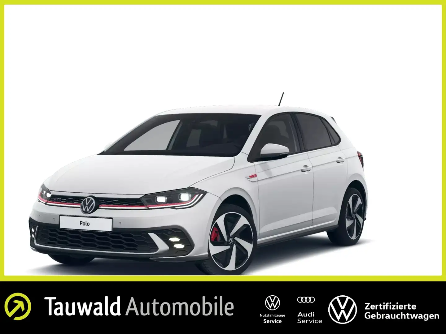 Volkswagen Polo GTI 2.0 TSI DSG MATRIX/RFK/DCP/APP White - 1