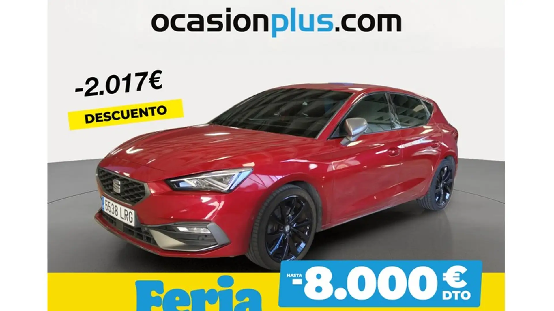 SEAT Leon 2.0TDI CR S&S FR DSG-7 150 Rojo - 1