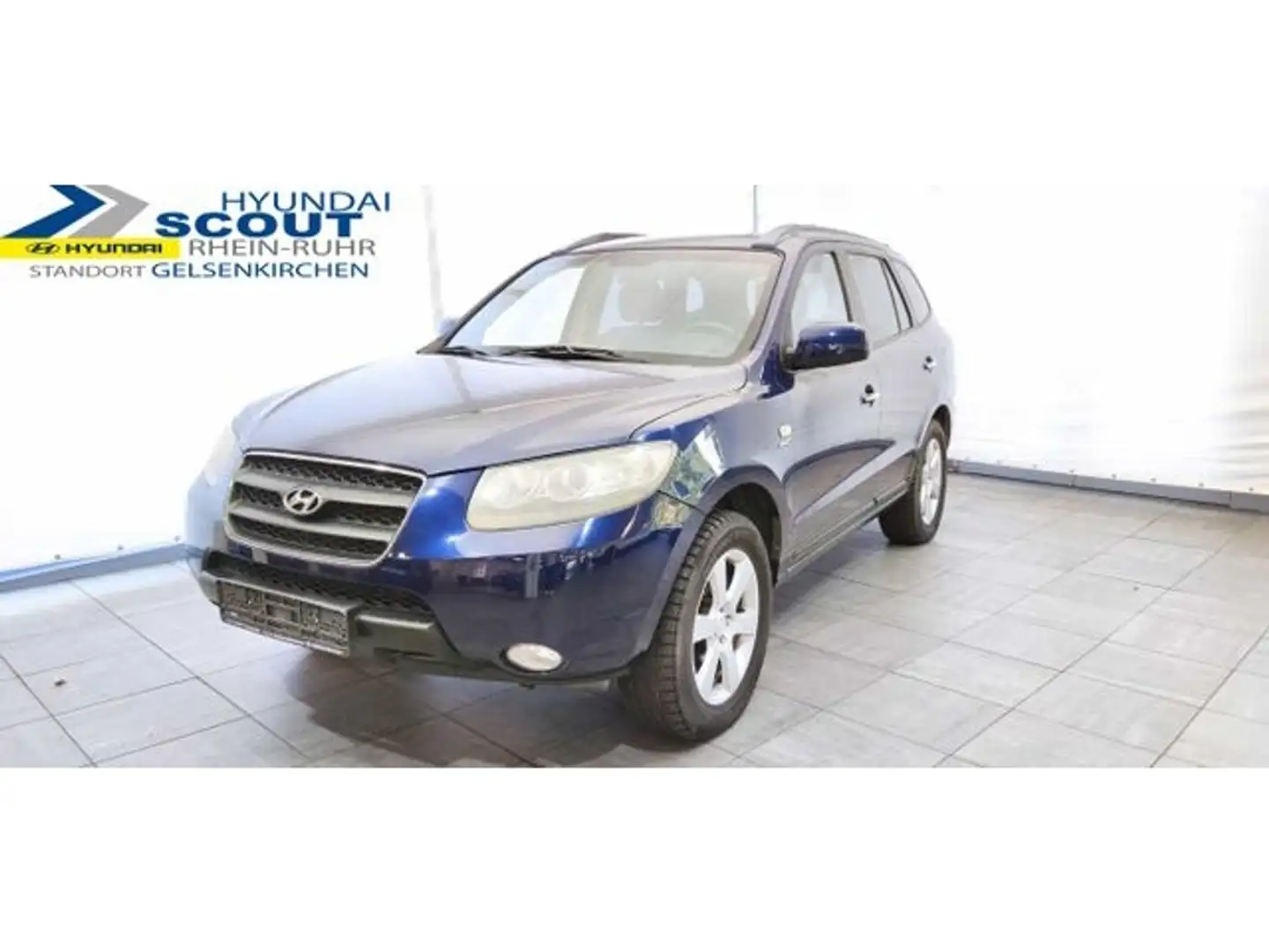 Hyundai SANTA FE Diesel 2.2 4WD 7-Sitzer Leder Glasdach Blau - 1