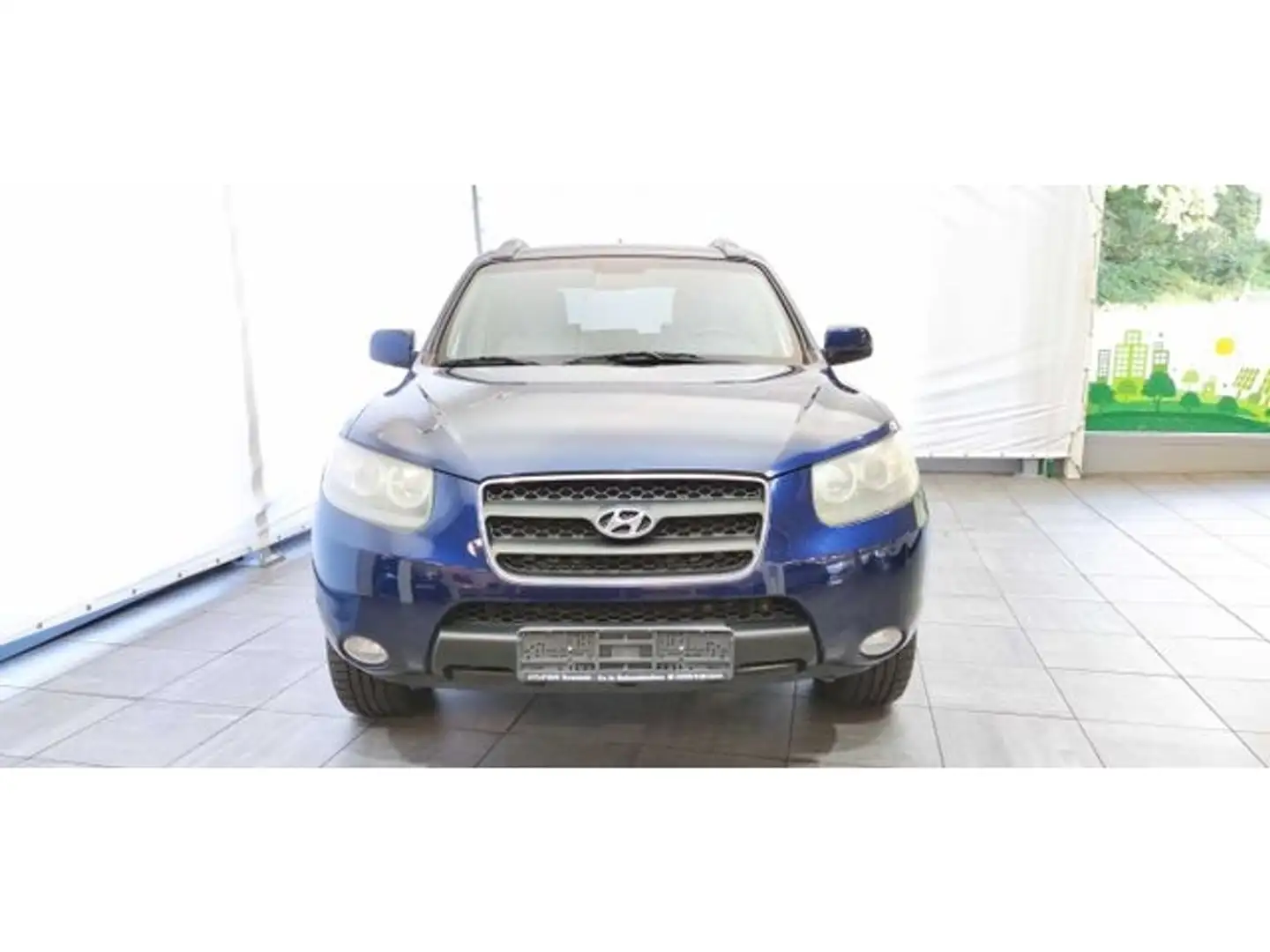Hyundai SANTA FE Diesel 2.2 4WD 7-Sitzer Leder Glasdach Blau - 2
