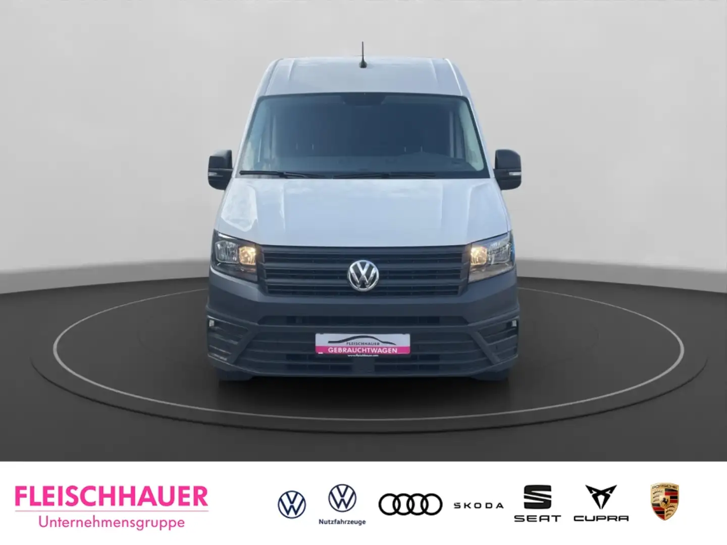 Volkswagen Crafter Kasten lang Hochdach 2.0 TDI AppConnect RFK Clima Weiß - 2