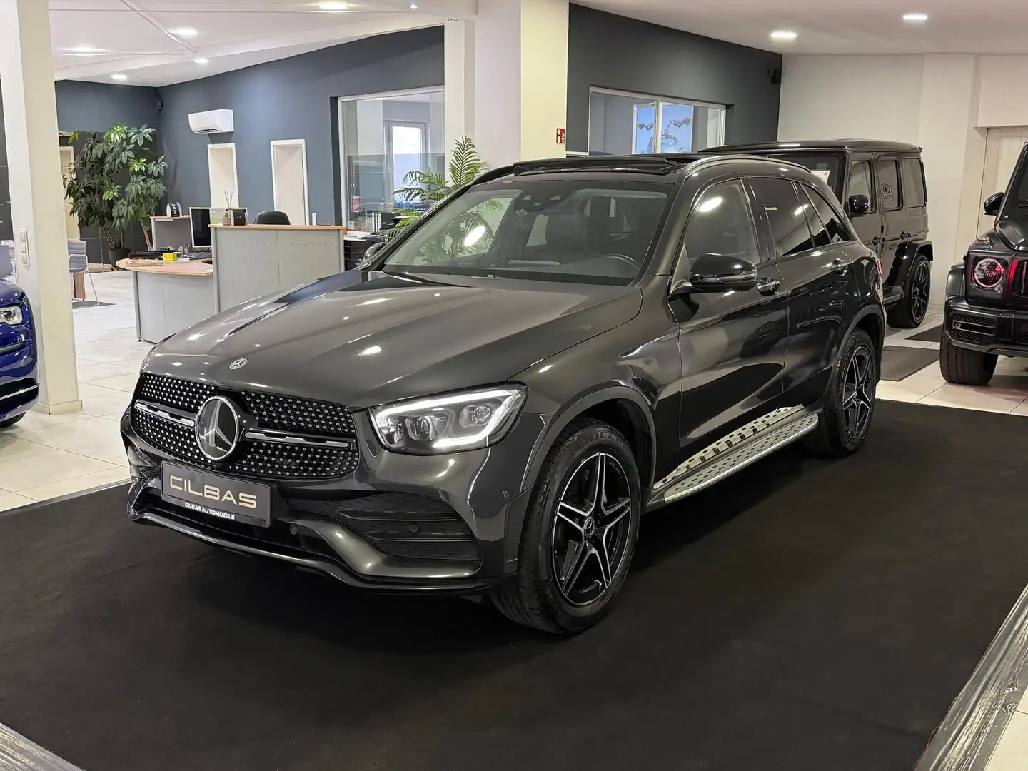 Mercedes-Benz GLC 400 d AMG-Line*PANO*360*MEMORY*AIR*NIGHT*AHK Gris - 1