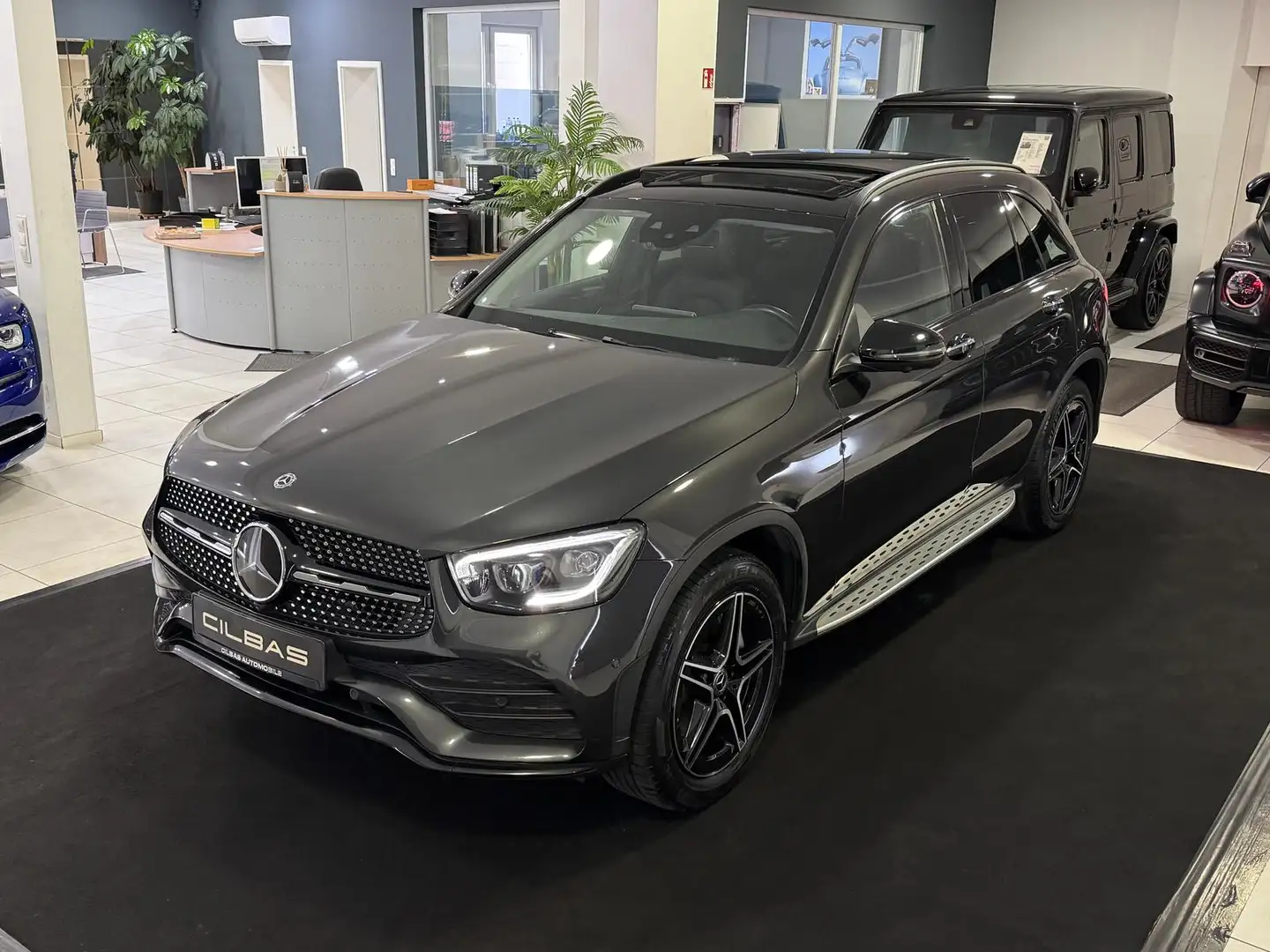 Mercedes-Benz GLC 400 d AMG-Line*PANO*360*MEMORY*AIR*NIGHT*AHK Gris - 2