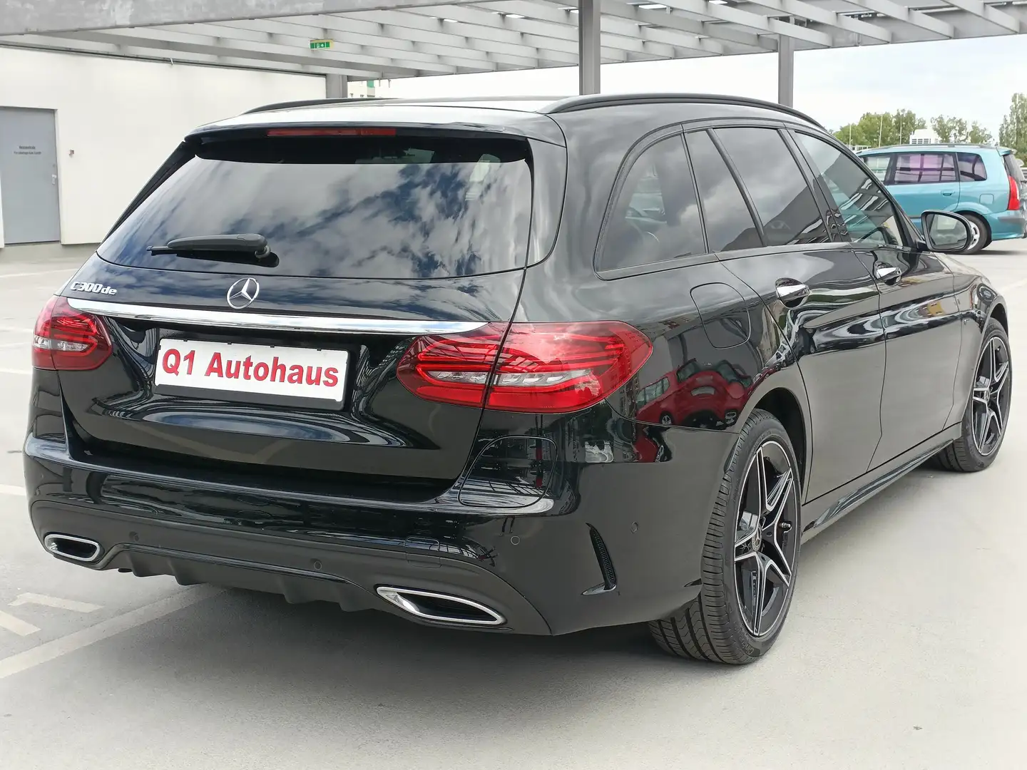 Mercedes-Benz C 300 de AMG-Night Edition MULTIBEAM-LED/HEADUP/AMBIENTE Noir - 2