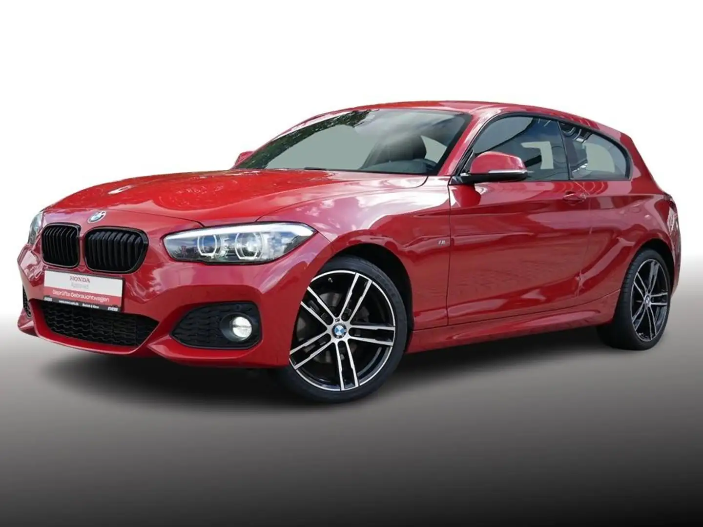 BMW 118 118 d xDRIVE M-SPORT+NAVI+18Z.+LEDER+PDC+SHZ Rot - 2