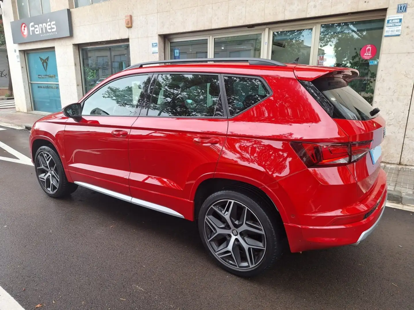 SEAT Ateca 1.4 EcoTSI S&S FR 4Drive Rojo - 2