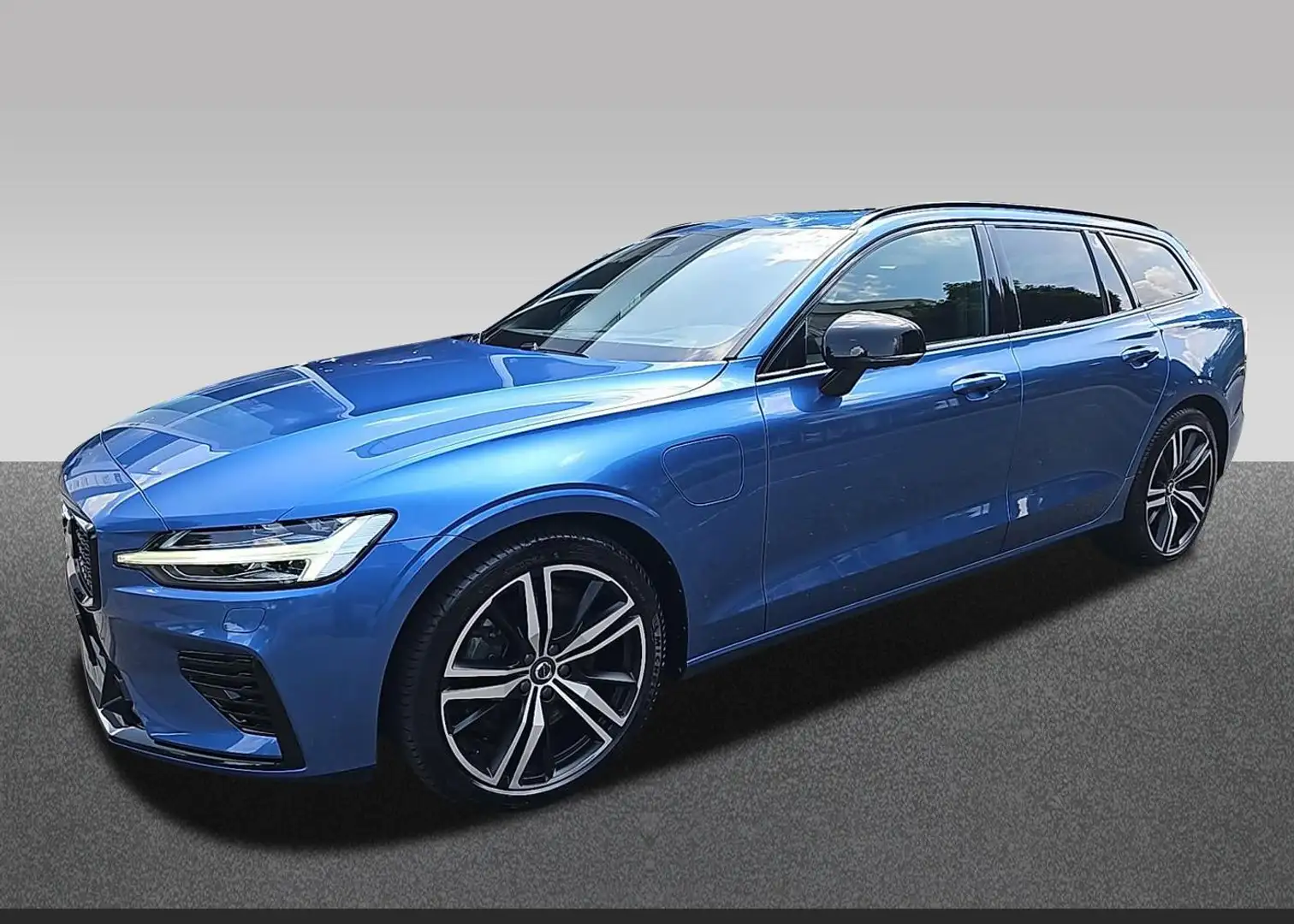 Volvo V60 T6 AWD R Design Recharge Plug-In Blau - 1