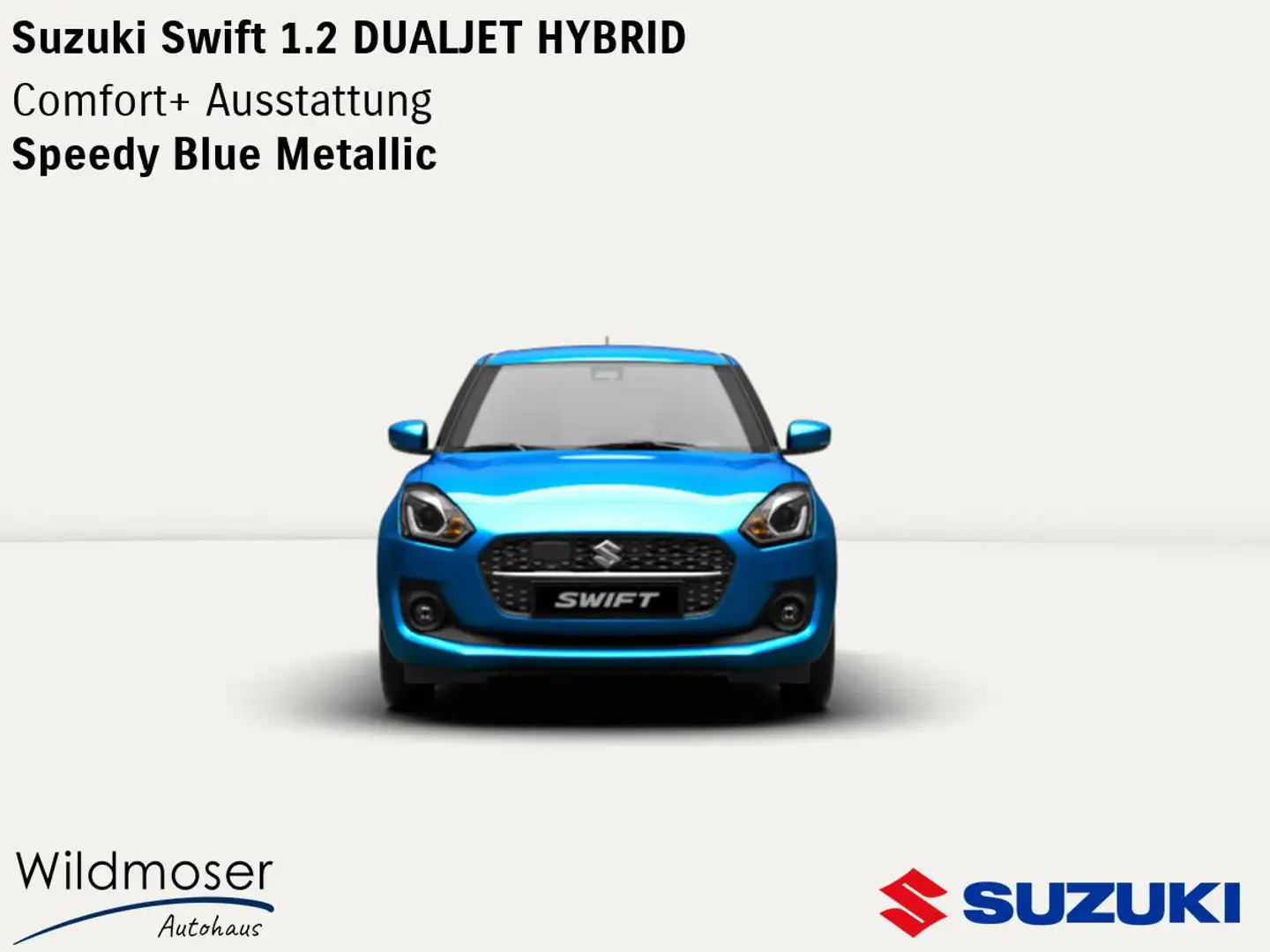 Suzuki Swift ❤️ 1.2 DUALJET HYBRID ⏱ 5 Monate Lieferzeit ✔️ Com Blau - 2