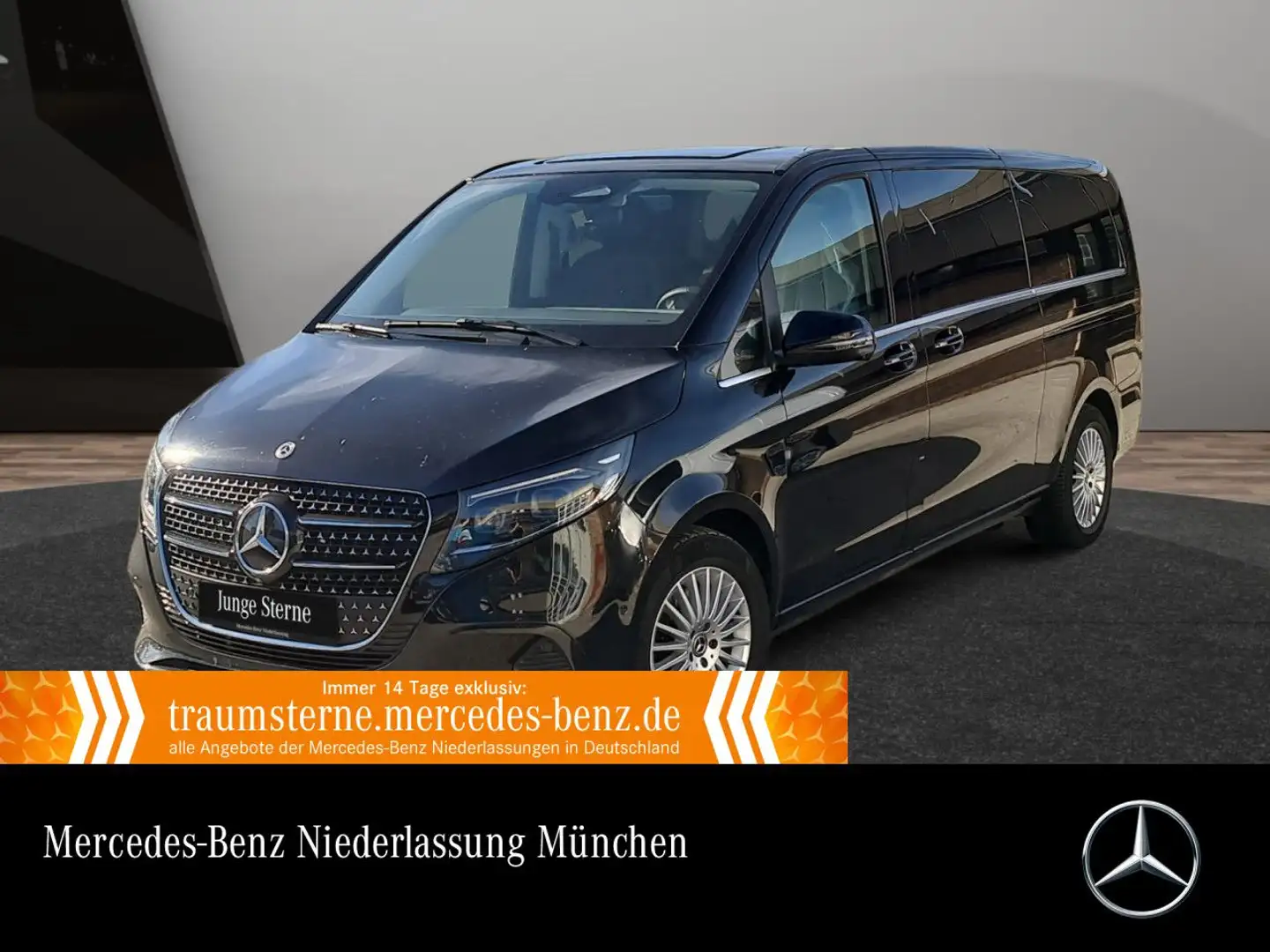 Mercedes-Benz V 300 d XL AVANTGARDE+9G+StandHZ+Klimaautom.+Navi Noir - 1