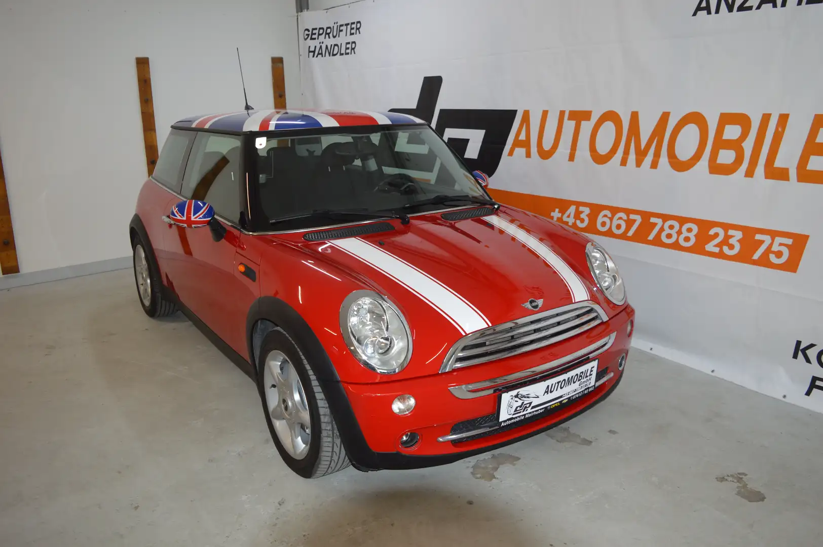 MINI One 1,6 **Cooper**Automatik**British-Edition** Rot - 1