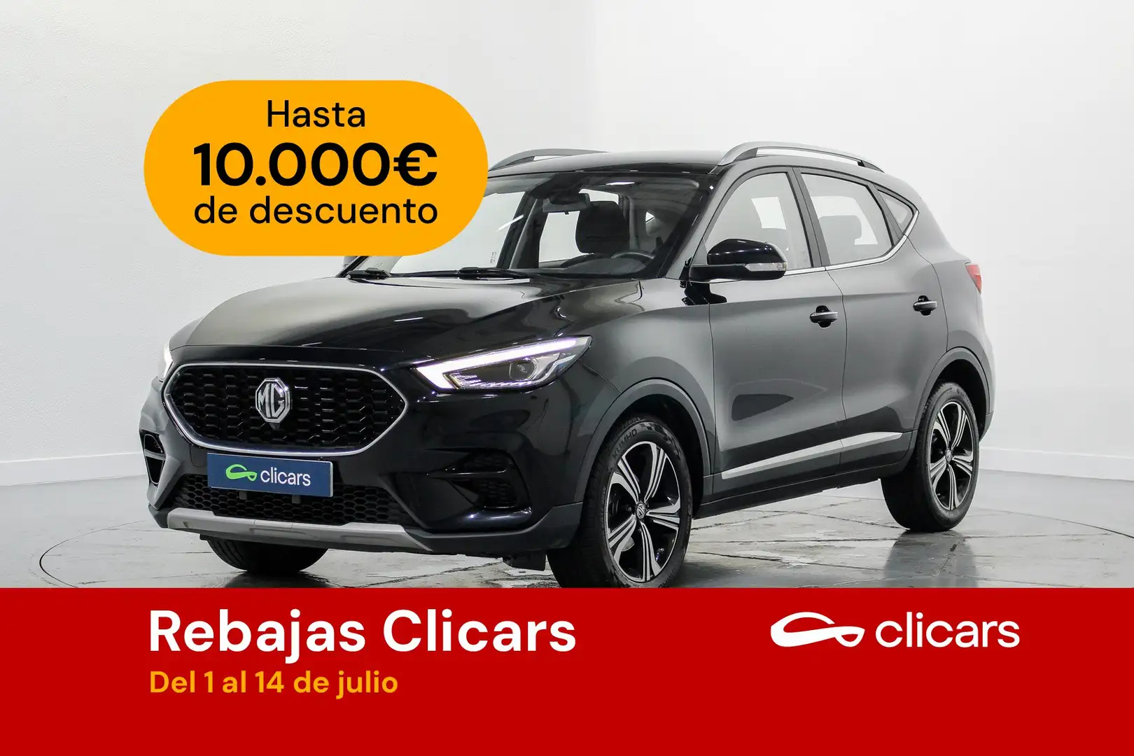 MG ZS 1.5 VTi-Tech Luxury 78kW Negro - 1