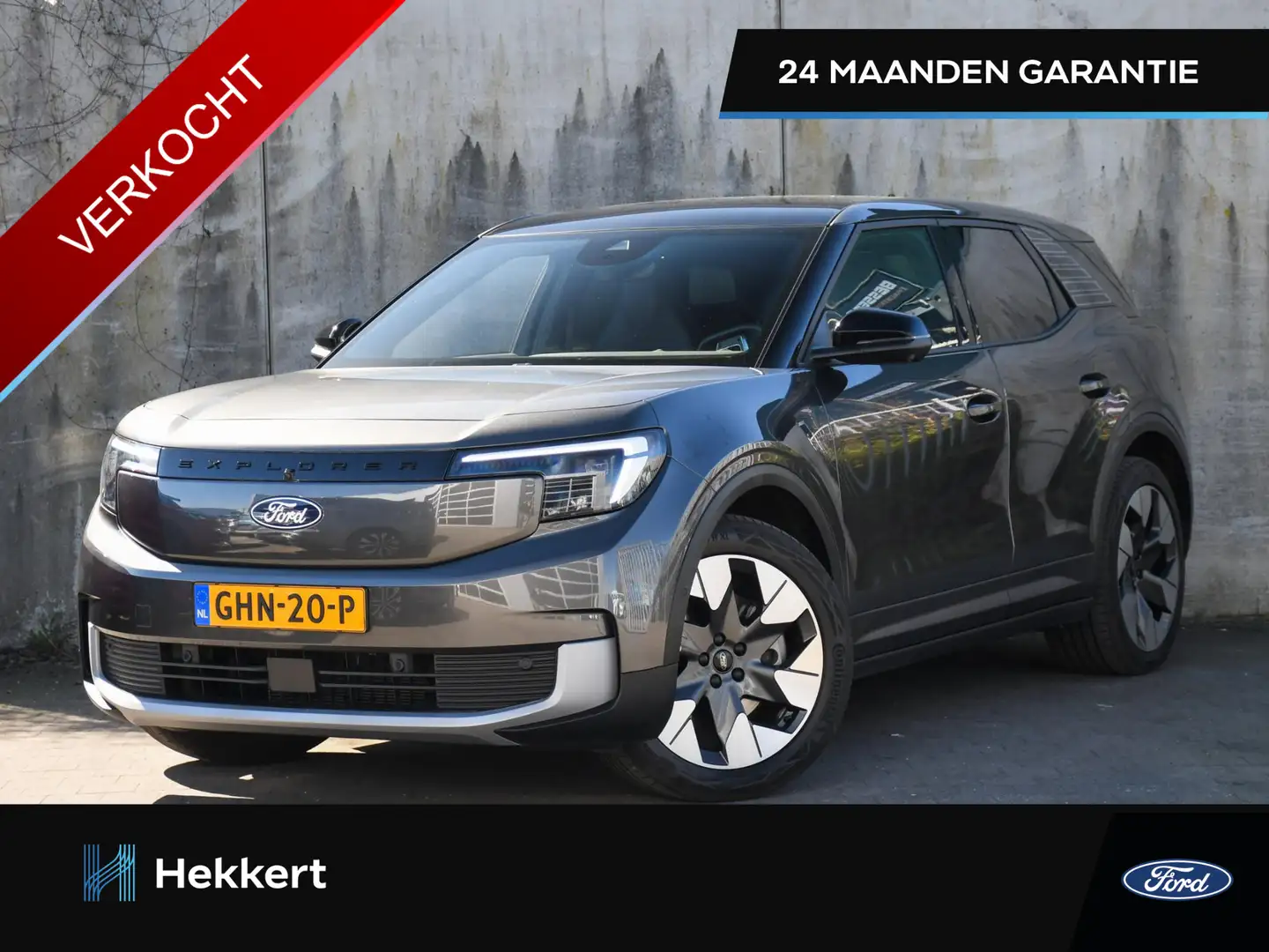 Ford Explorer Premium Extended Range 77 kWh 286pk RWD Automaat K Szürke - 1