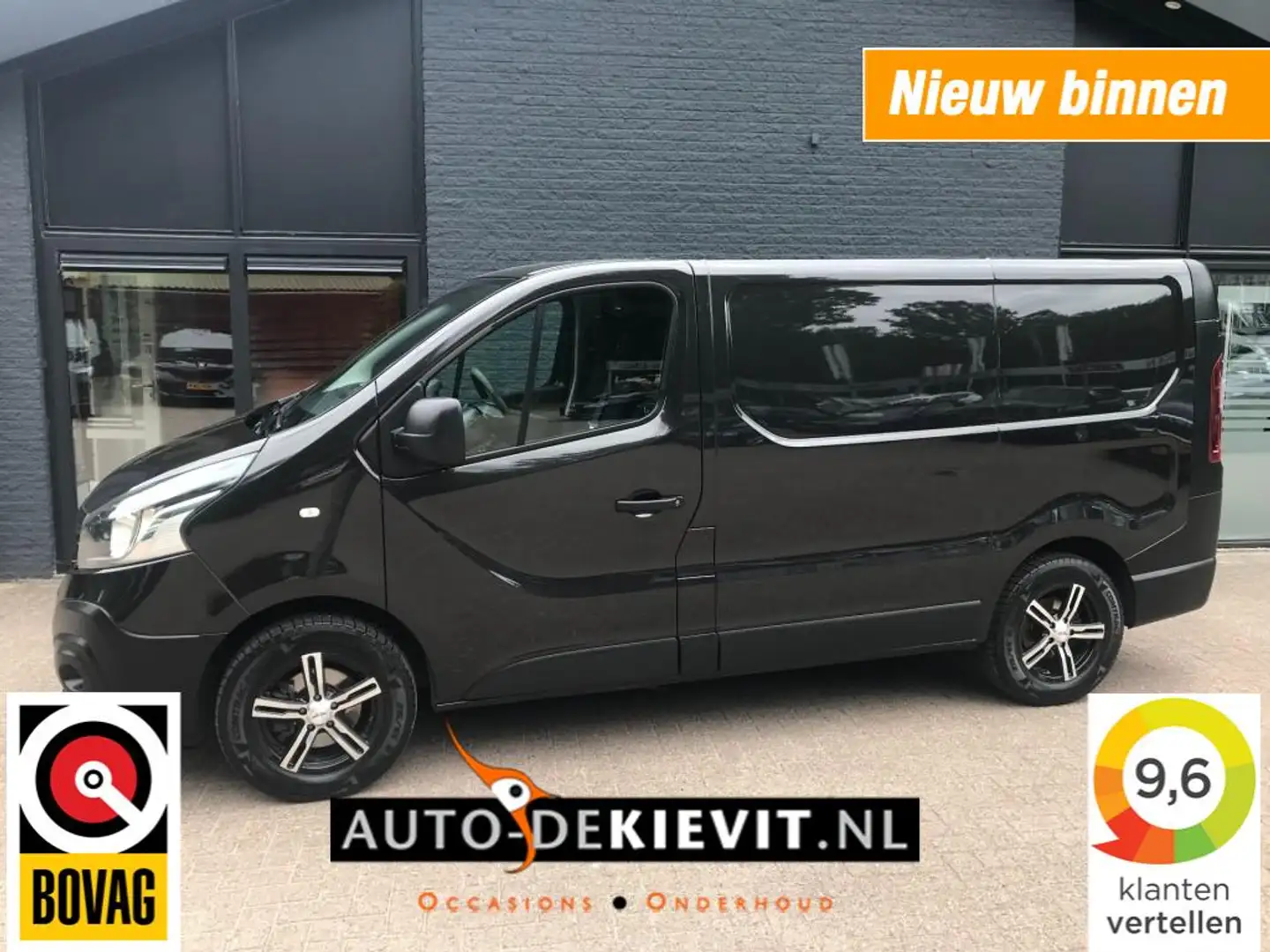 Renault Trafic 1.6 dCi T27 L1H1 **Trekhaak/airco** Nero - 1