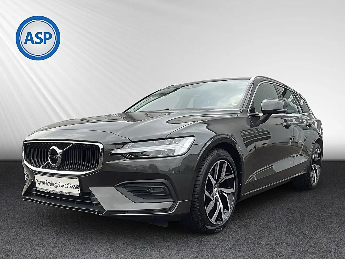 Volvo V60 T4 Geartronic Momentum Pro LED NAVI SHZ RFK Grigio - 1