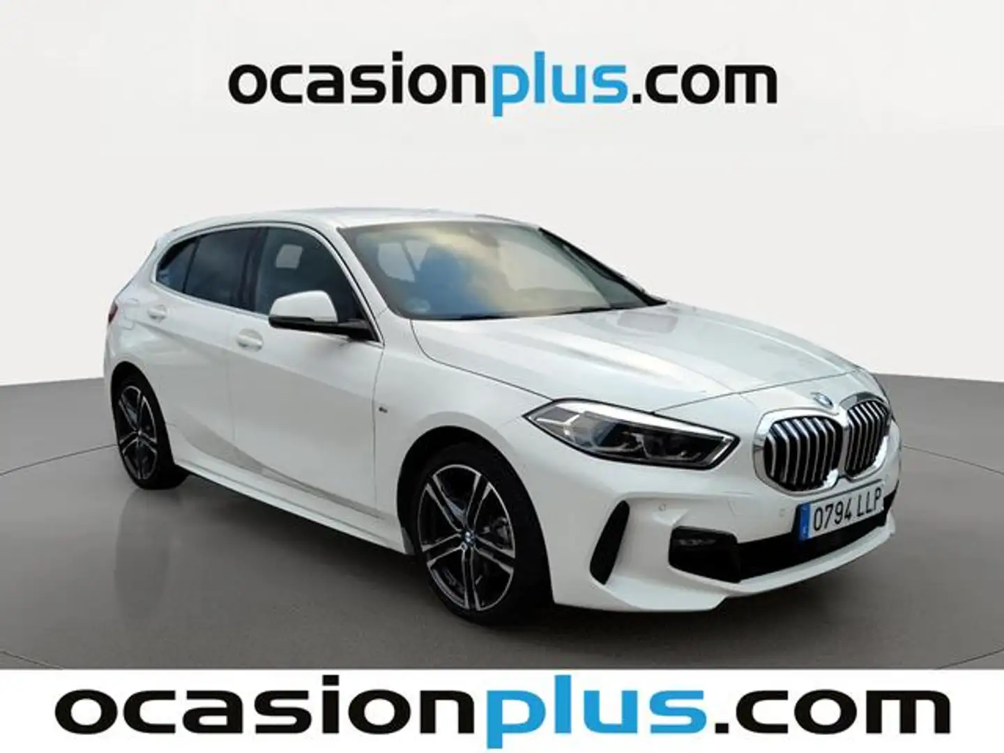 BMW 118 118d Blanc - 2