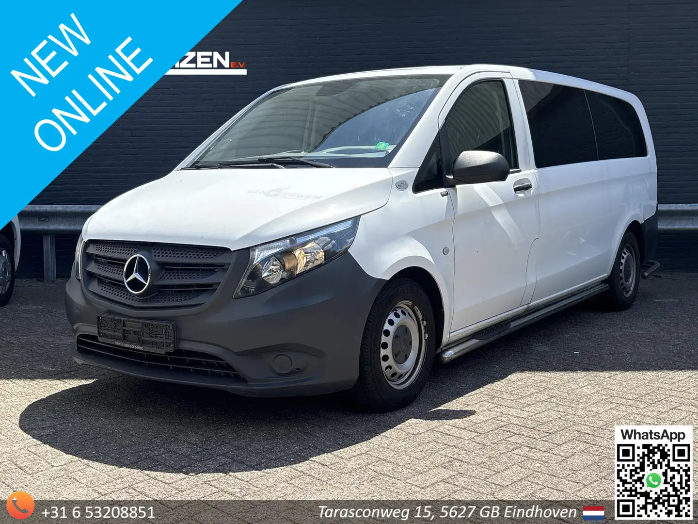Mercedes-Benz Vito Tourer 109 BlueTEC Base Extra Lang € 12.950 NETTO Wit - 1