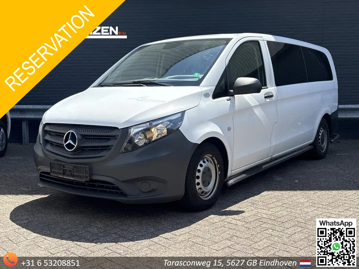 Mercedes-Benz Vito Tourer 109 BlueTEC Base Extra Lang € 11.450 NETTO Wit - 1