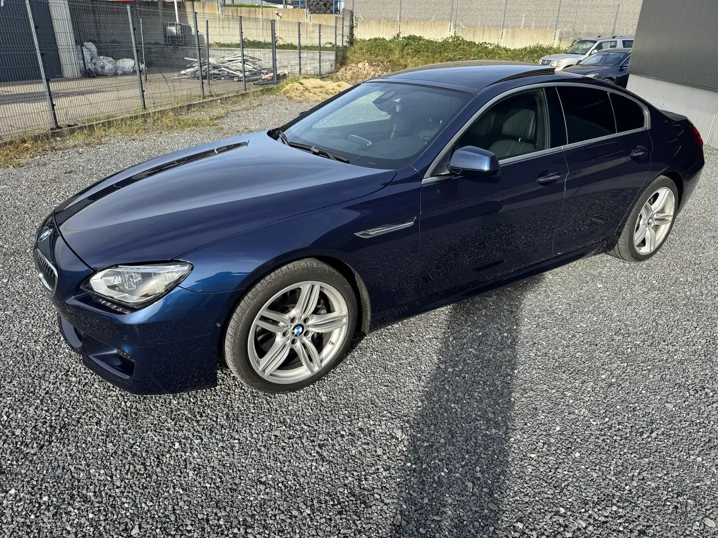 BMW 640 Gran Coupé Full pack m ( 58000km )pret a imma Bleu - 2