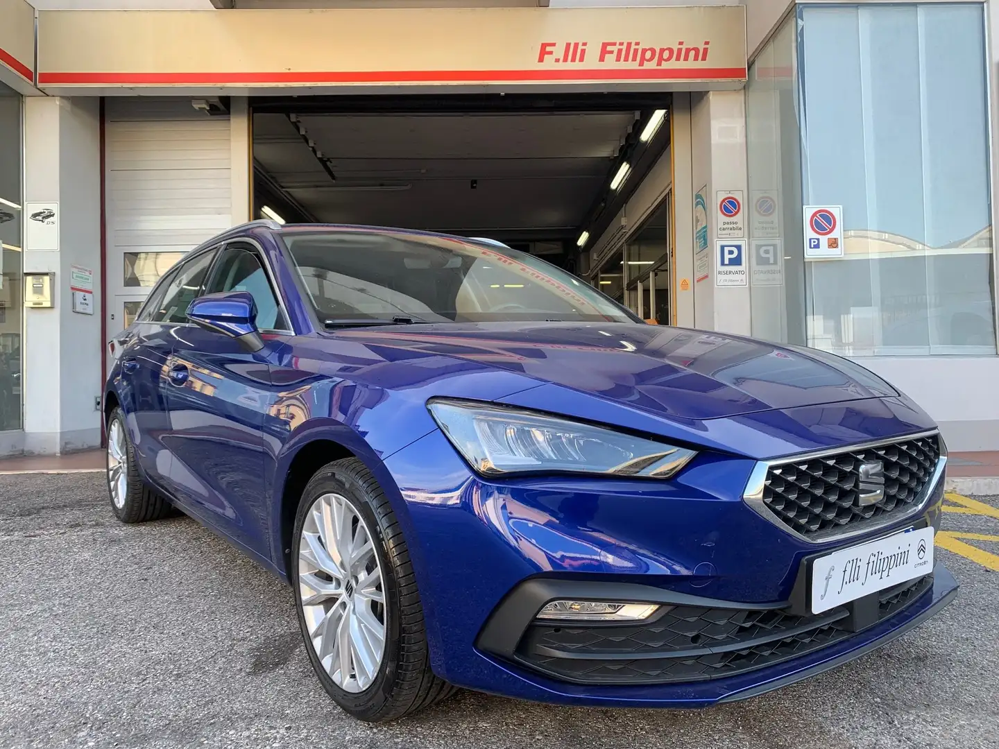SEAT Leon Sportstourer 2.0 tdi Xcellence 150cv dsg Blu/Azzurro - 1