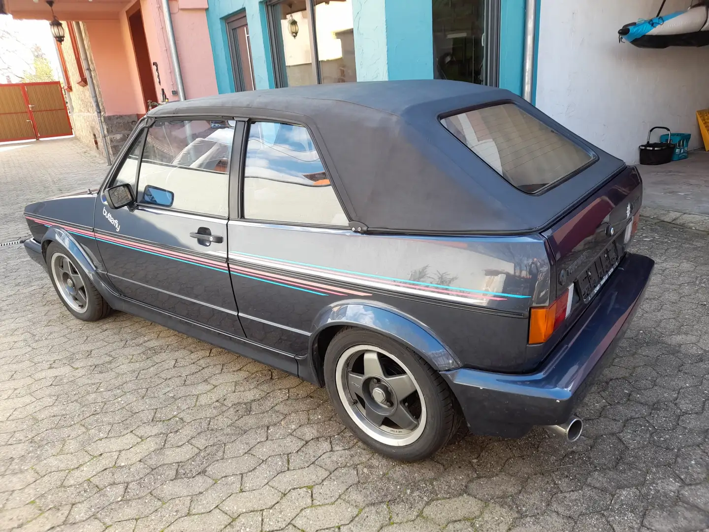 Volkswagen Golf Cabriolet Golf Cabrio Bleu - 1