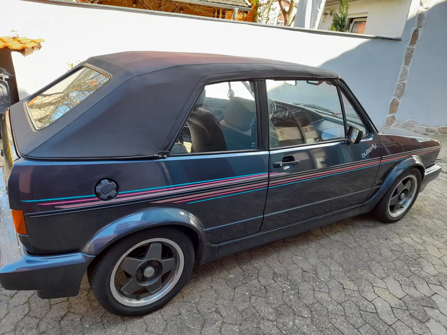 Volkswagen Golf Cabriolet Golf Cabrio Bleu - 2