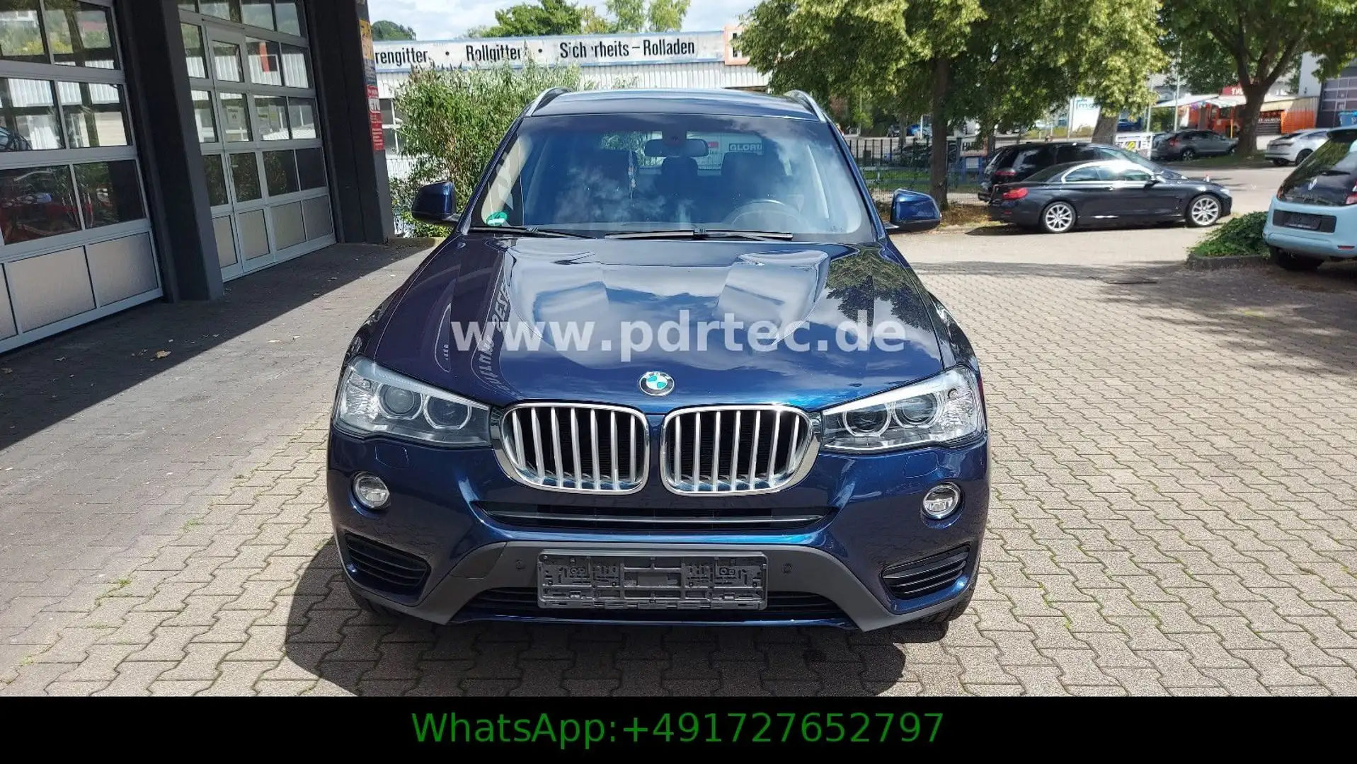 BMW X3 *xDrive35d*265 KW ACSchnitzer*Vollausstattung Blau - 2