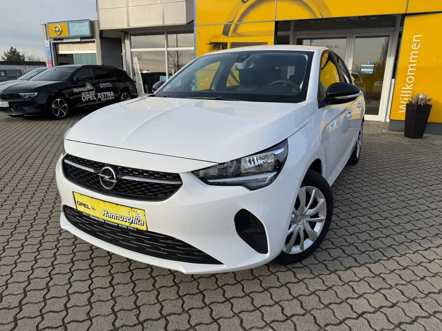Opel Corsa F e Edition Blanc - 2