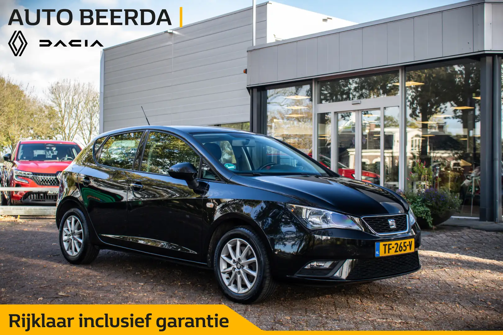 SEAT Ibiza 1.0 EcoTSI Style Connect | Trekhaak | Automaat Noir - 1