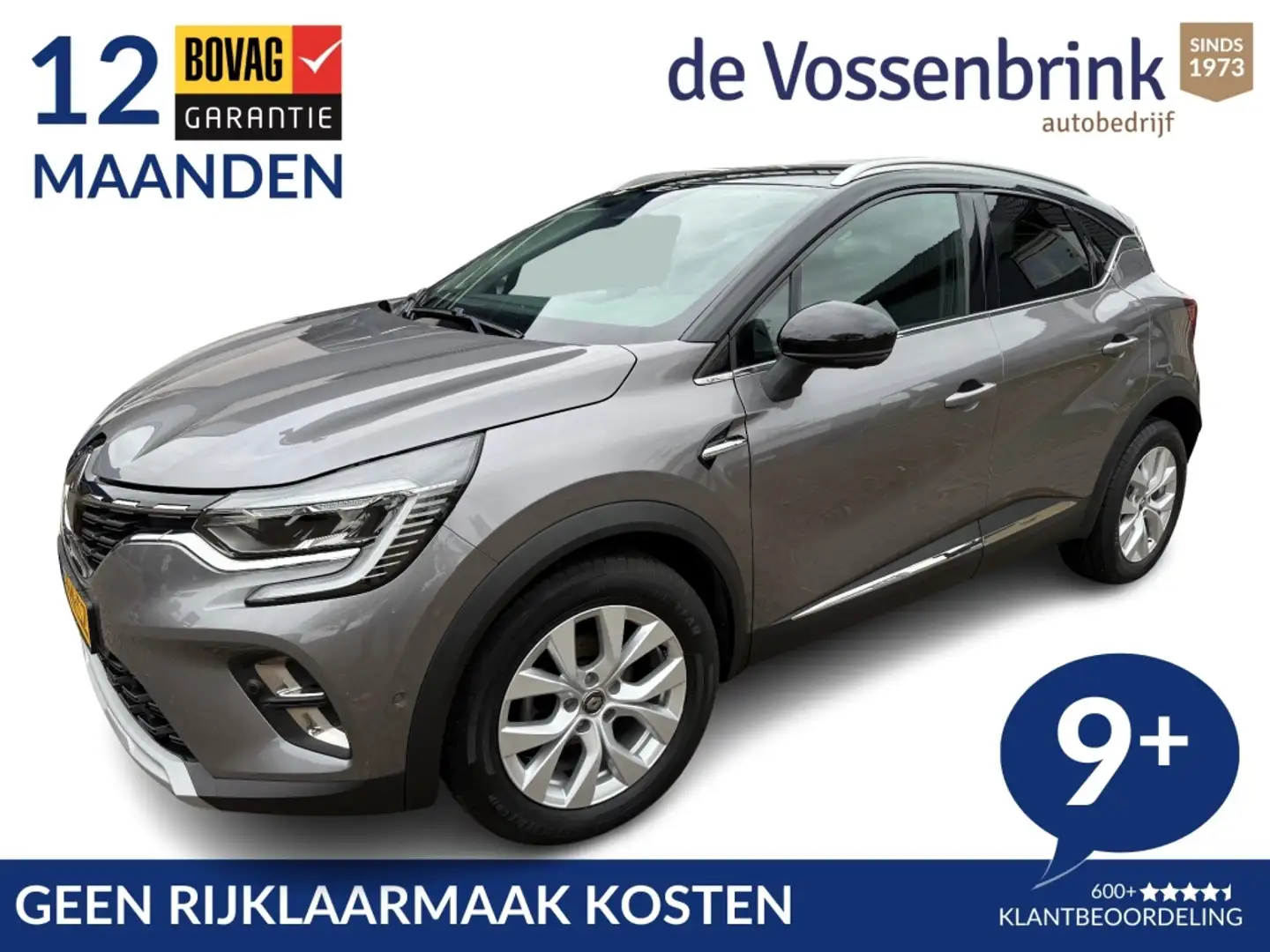 Renault Captur 1.3 TCe Intens 1e Eig.  Automaat NL-Auto *Geen Afl Grijs - 1