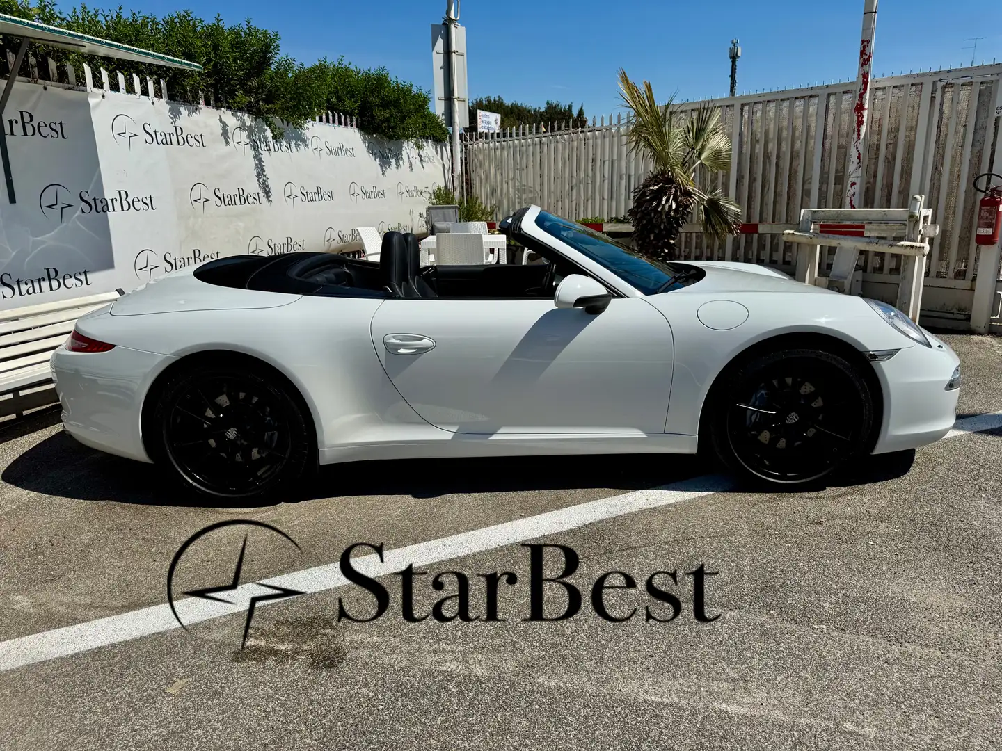 Porsche 911 911 Cabrio 3.4 pdk*KM 82000!!!*20"*XENO*PCM1* Blanc - 1