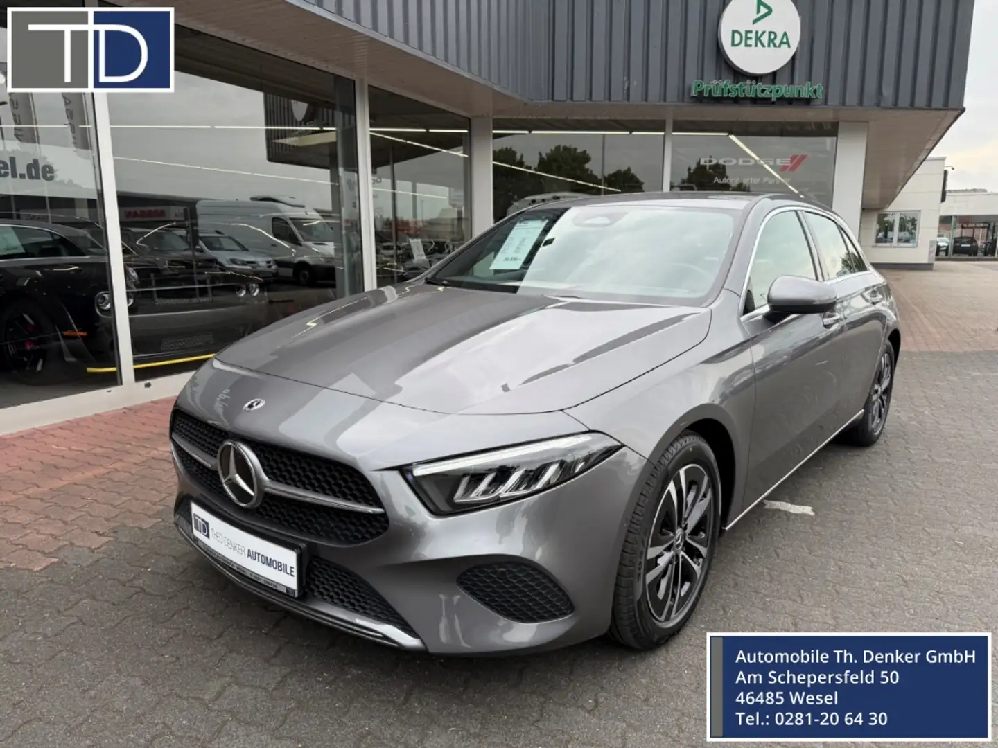 Mercedes-Benz A 200 d, Progressive Line Advanced, Kamera, LED Grau - 1