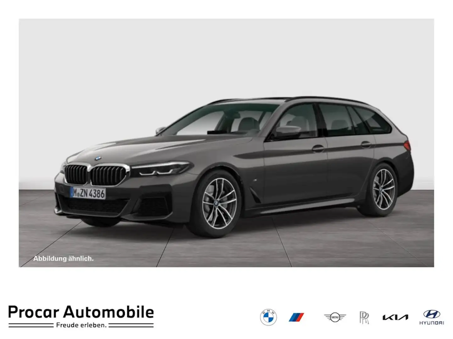 BMW 540 d xDrive M SPORT+H/K+AHK+PANO+STANDHZG Grau - 1