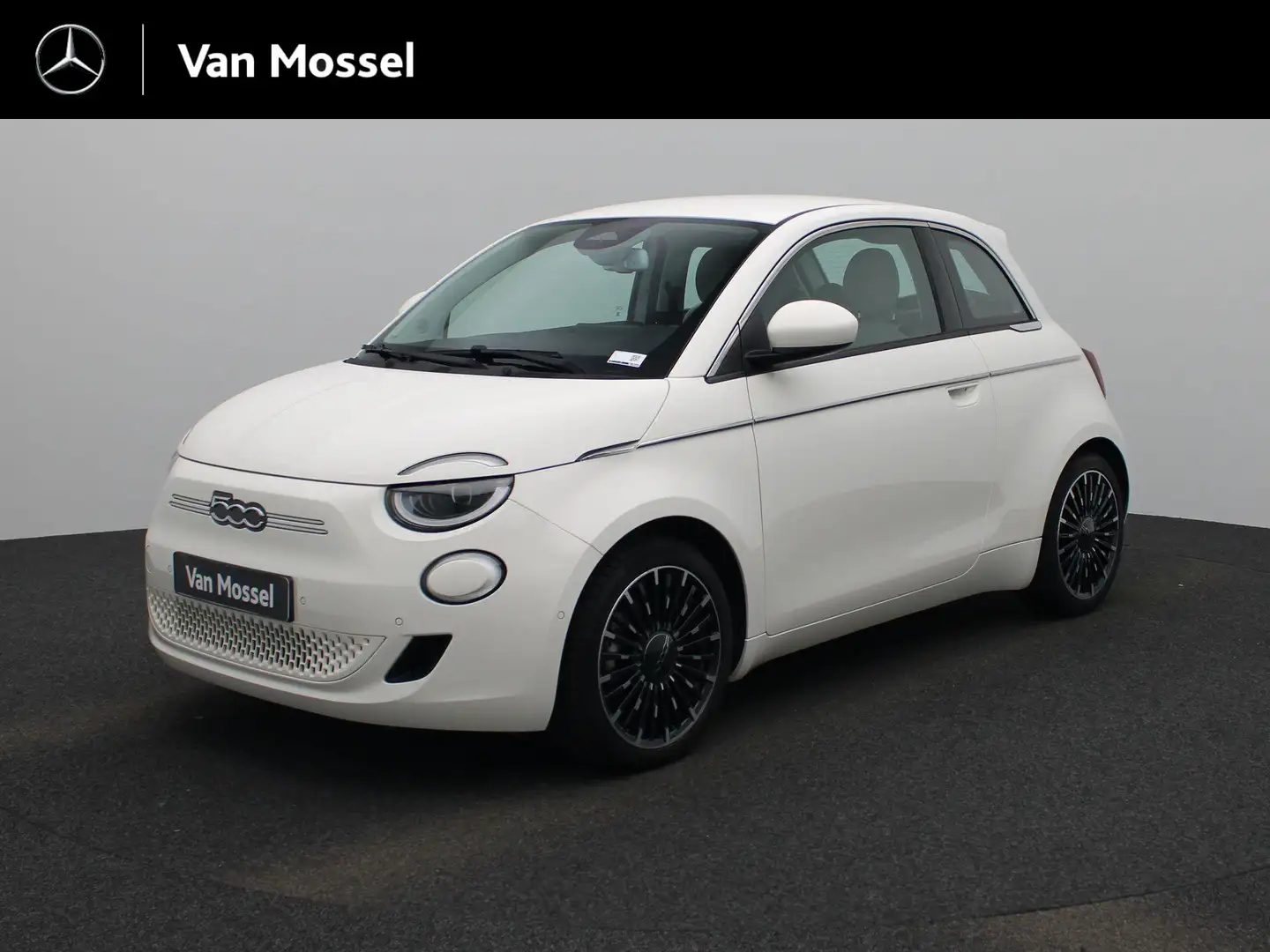 Fiat 500 La Prima 42 kWh Blanc - 1