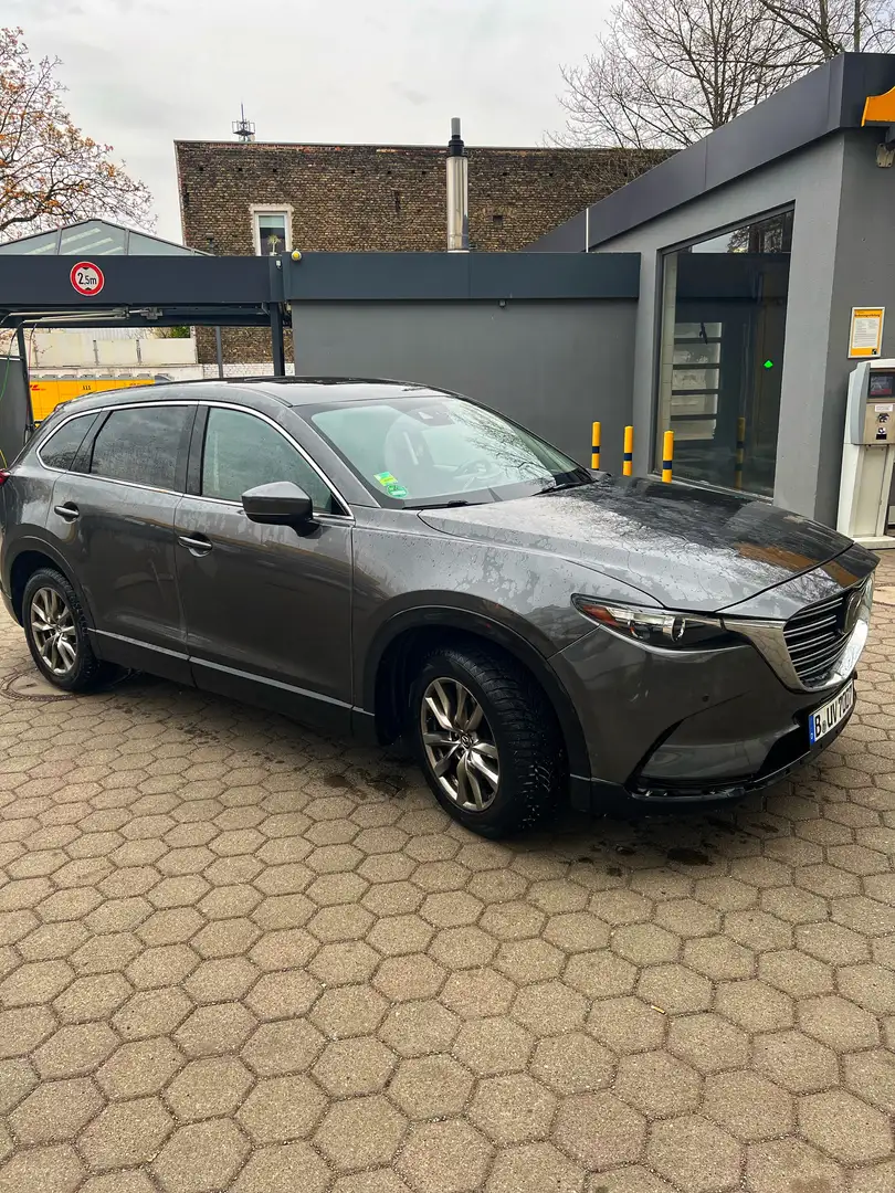 Mazda CX-9 Turbo AWD — 7 Sitze, Leder, Schiebedach, Bose. Grau - 1