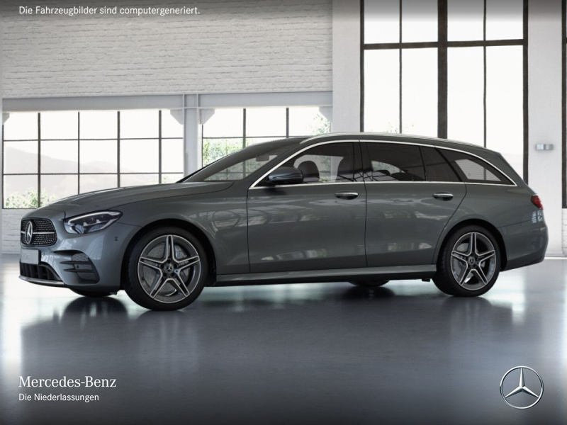 Mercedes-Benz E 400 d T 4M AMG+PANO+360+AHK+LED+FAHRASS+KEYLESS — photo 3