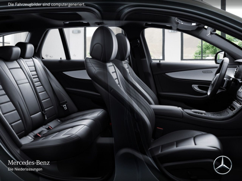 Mercedes-Benz E 400 d T 4M AMG+PANO+360+AHK+LED+FAHRASS+KEYLESS — photo 12