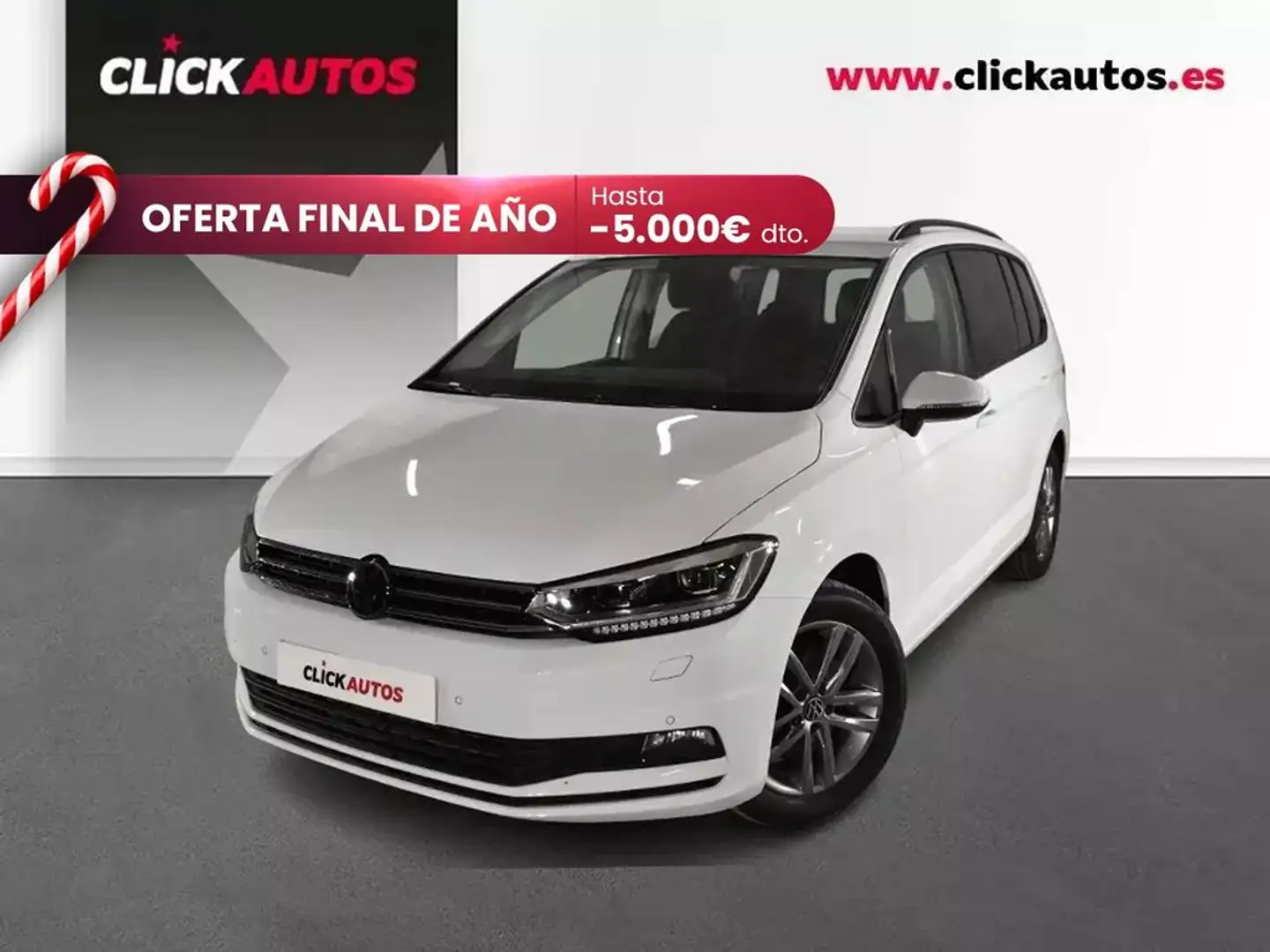 Volkswagen Touran 1.5 TSI 150CV Mas DSG 7 plazas Blanco - 1