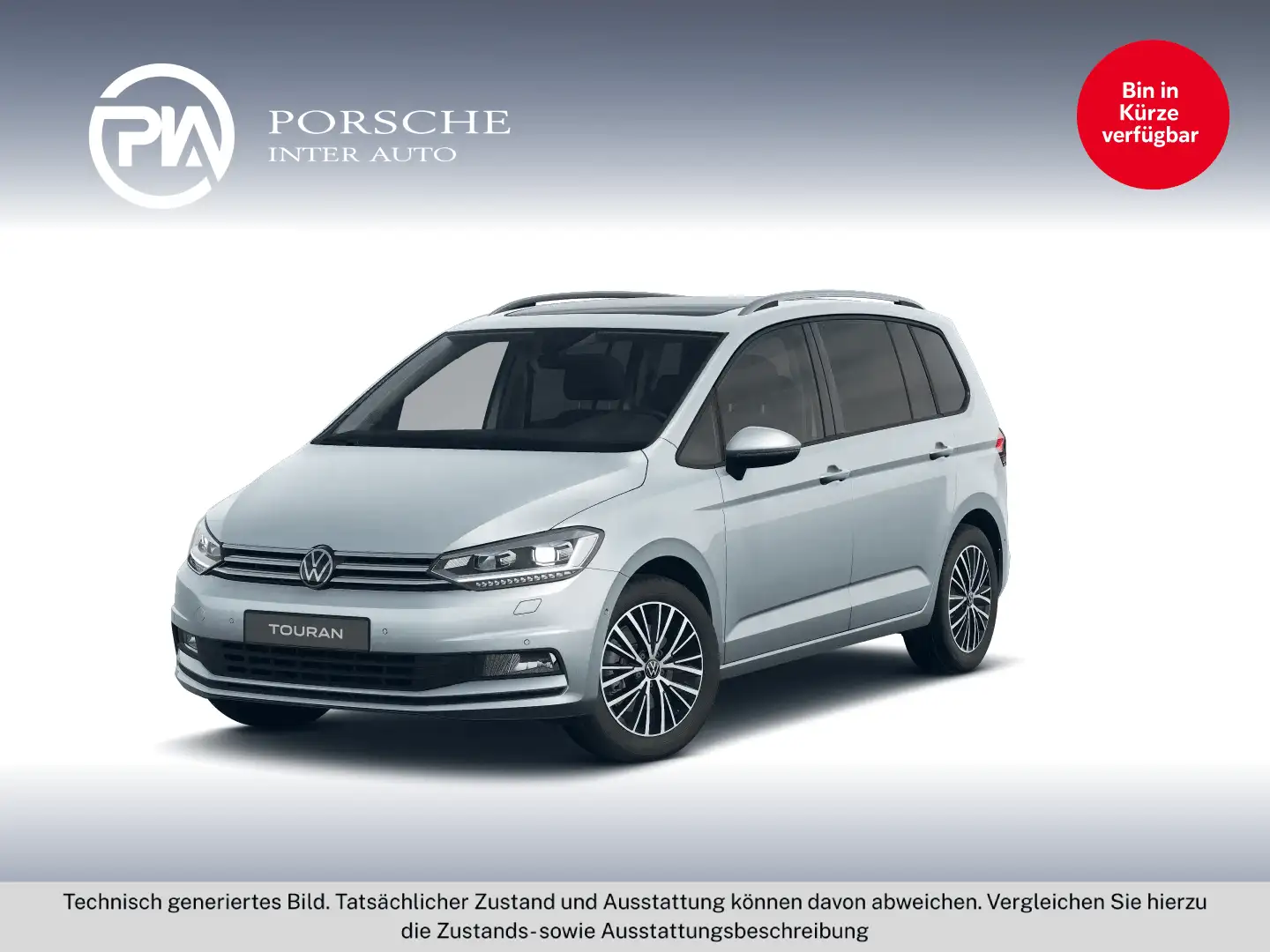 Volkswagen Touran Friends TSI DSG Silber - 1